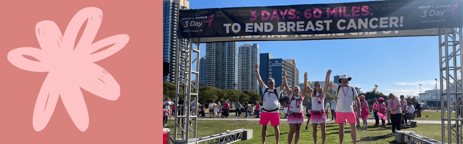 Three day Walk For the Cure - San Diego, CA